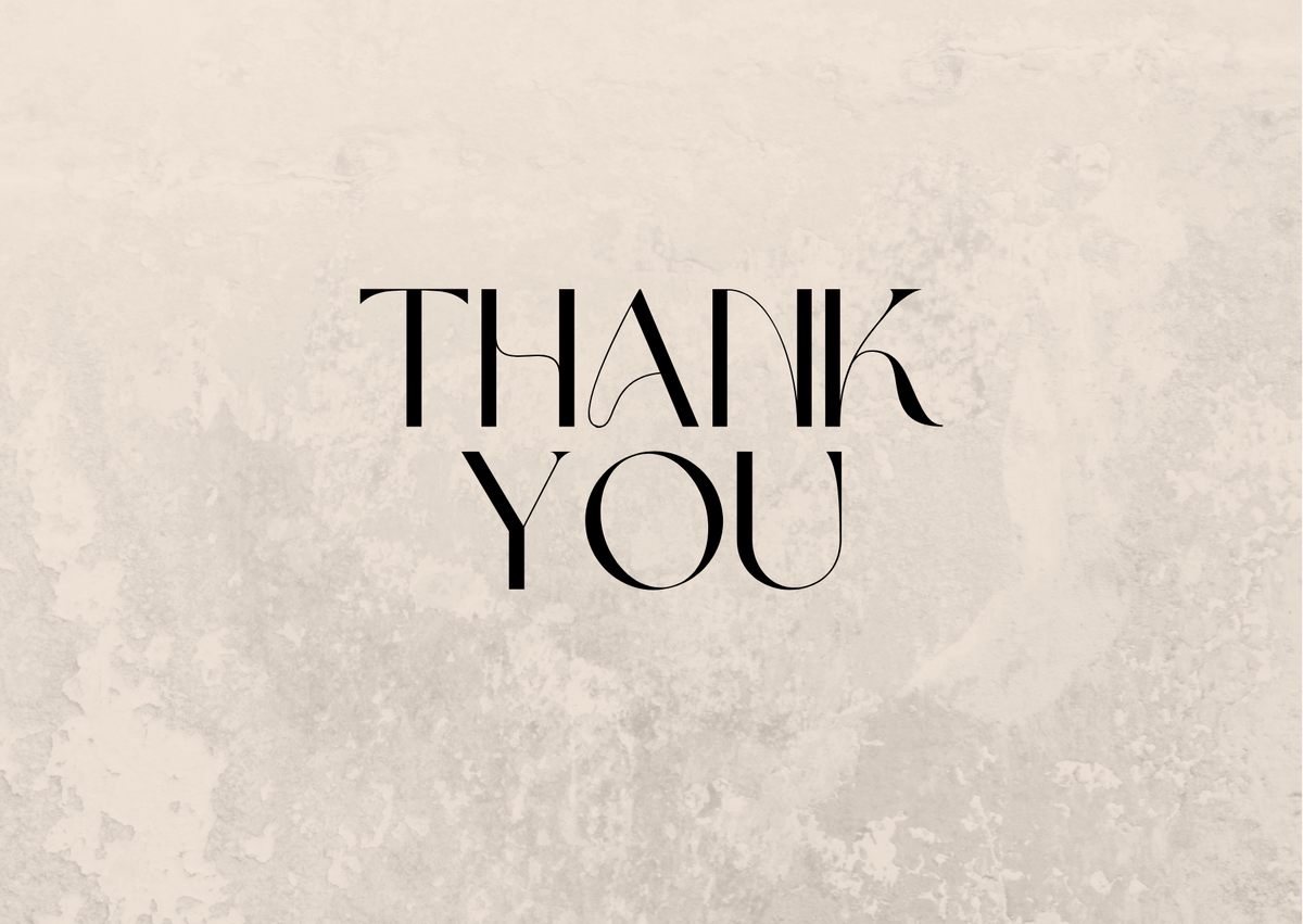 Thank You Card 012