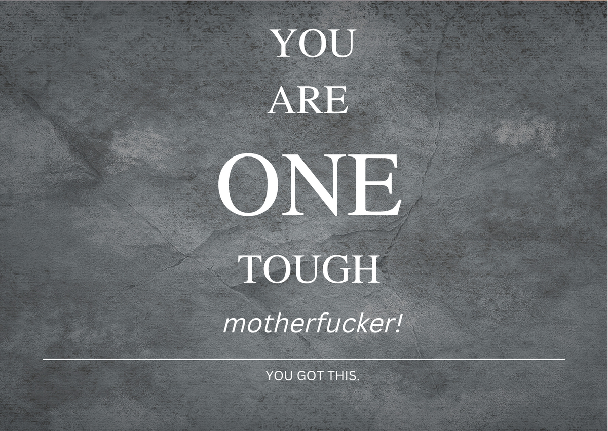 You Got This Card 015
