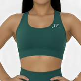 Green Sports Bra