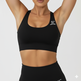 Black Sports Bra SF