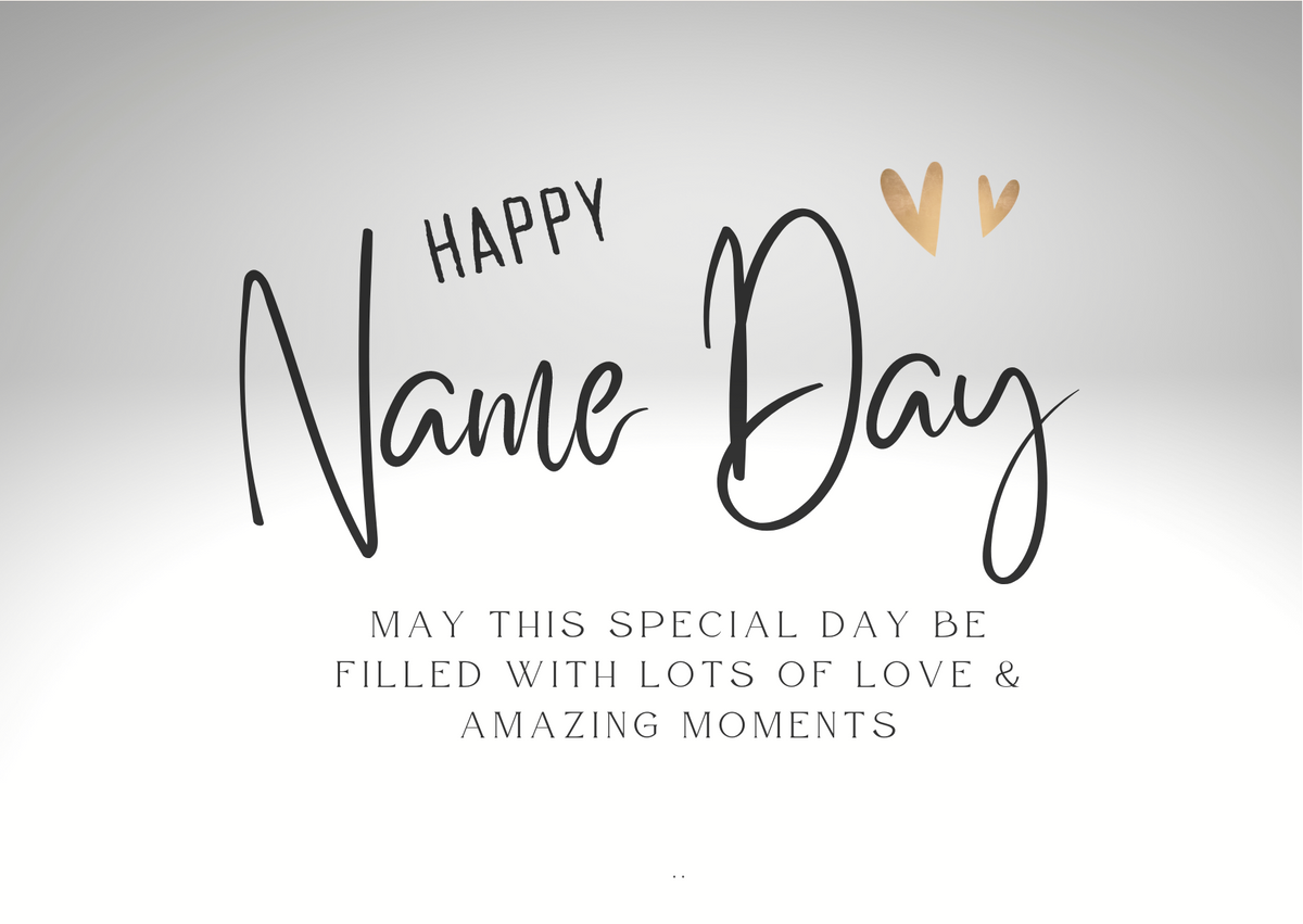 Name Day Card 006