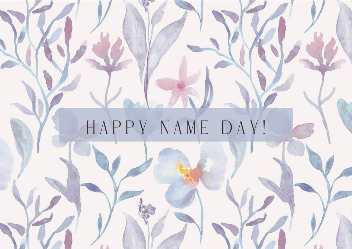 Name Day Card 010