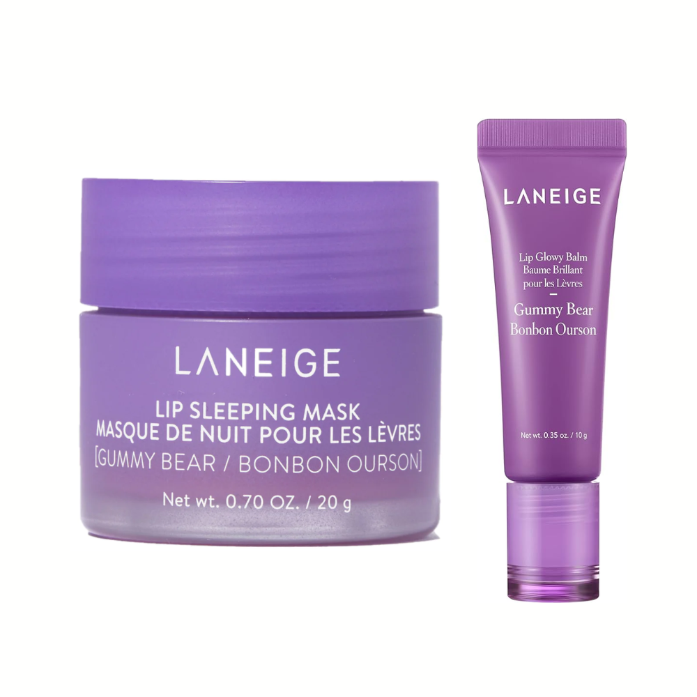 LANEIGE Lip Mask & Glowy Balm Gummy Bear