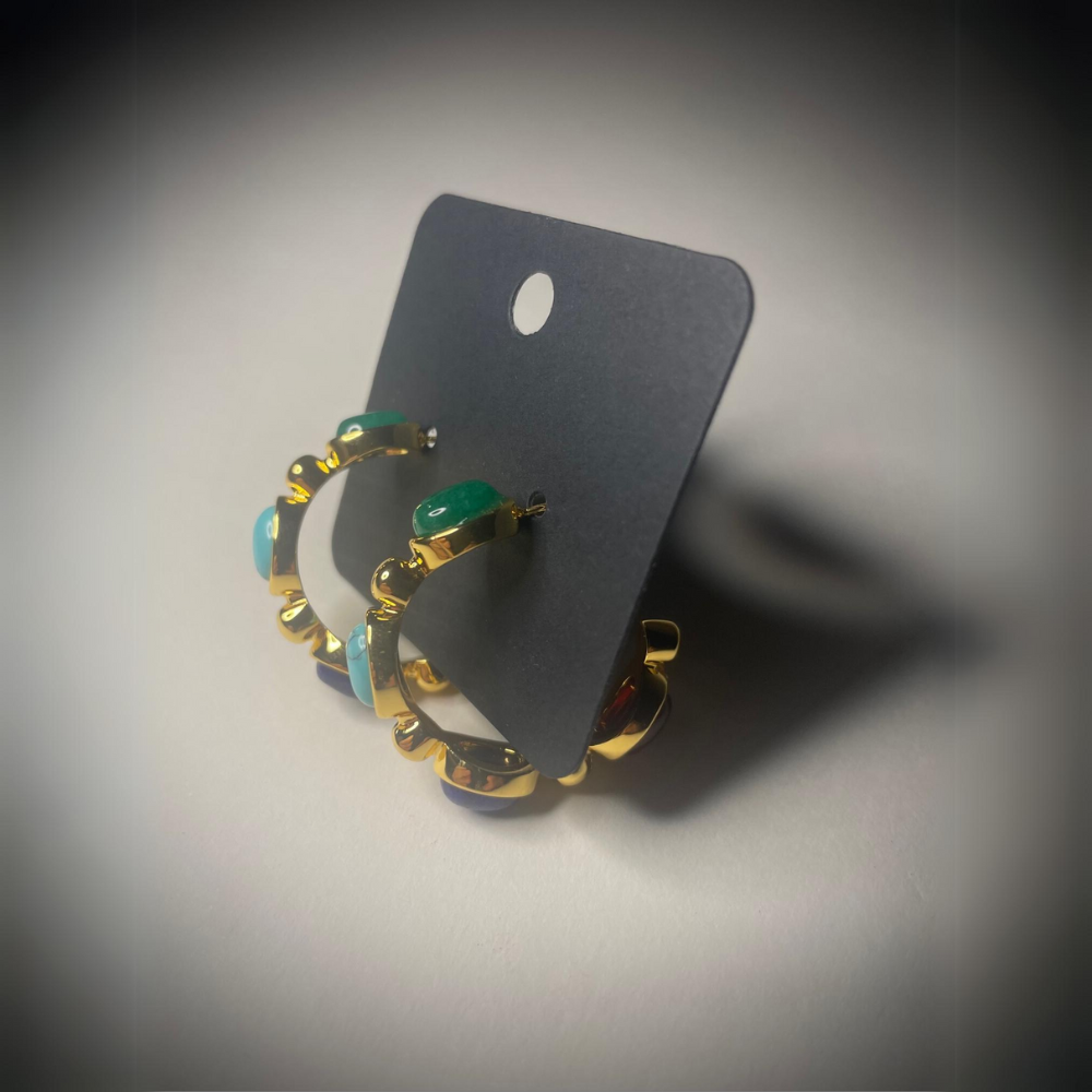 C Shaped Earrings