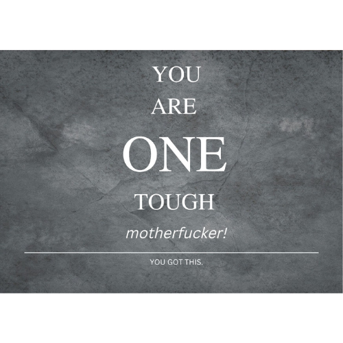 You Got This Card 015