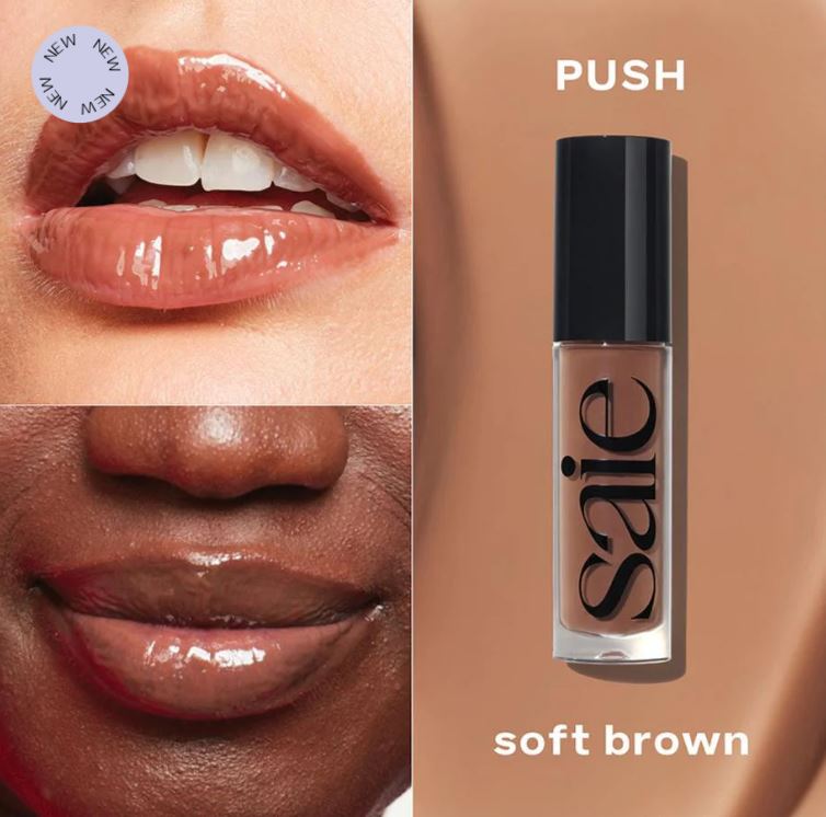 SAIE Glossybounce Hydrating Lip Oil Push