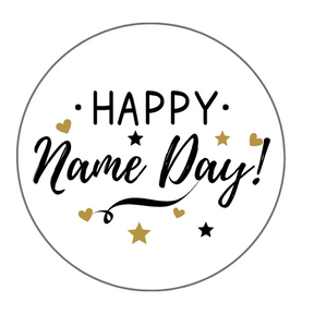 Happy Name Day Sticker