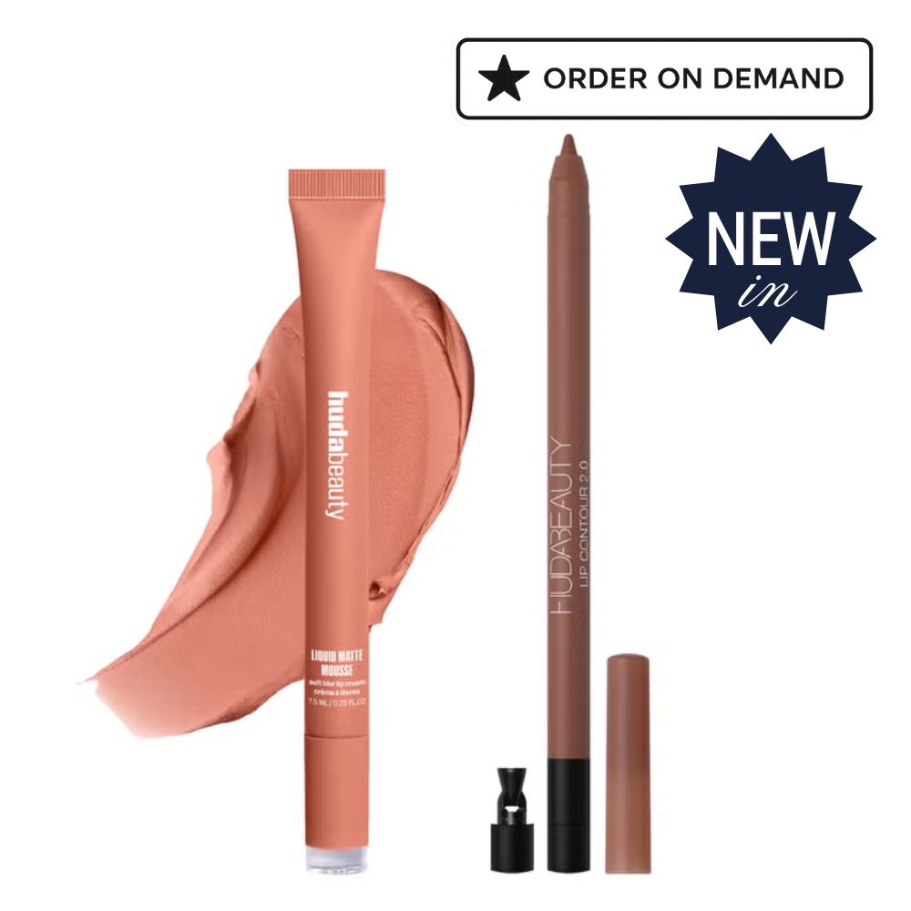 Huda Beauty Liquid Matte Mousse in 'Warm Brown' 