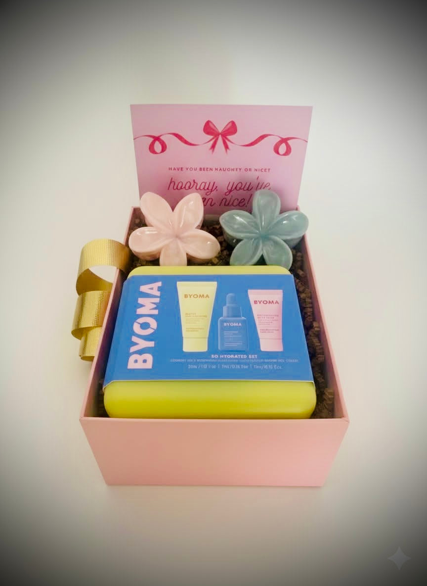 Christmas Gift Box Face and Hair 22a