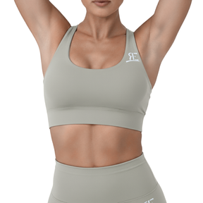 Grey Sports Bra
