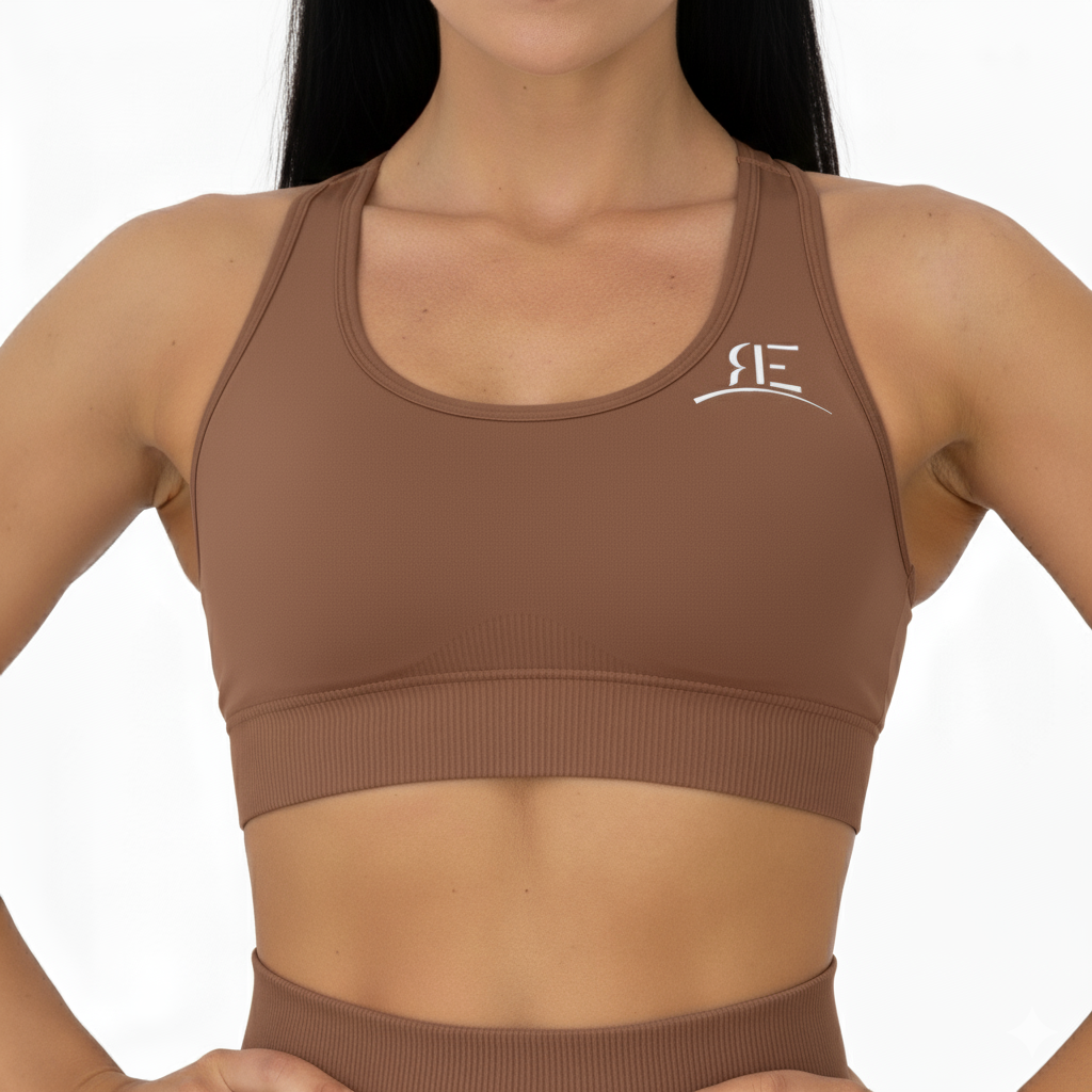 Champagne Sports Bra