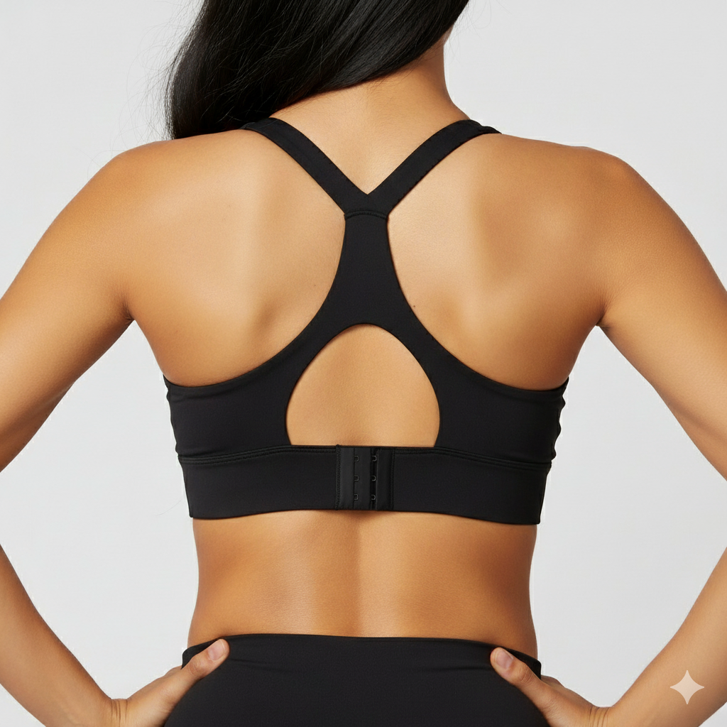 Black Sports Bra SF
