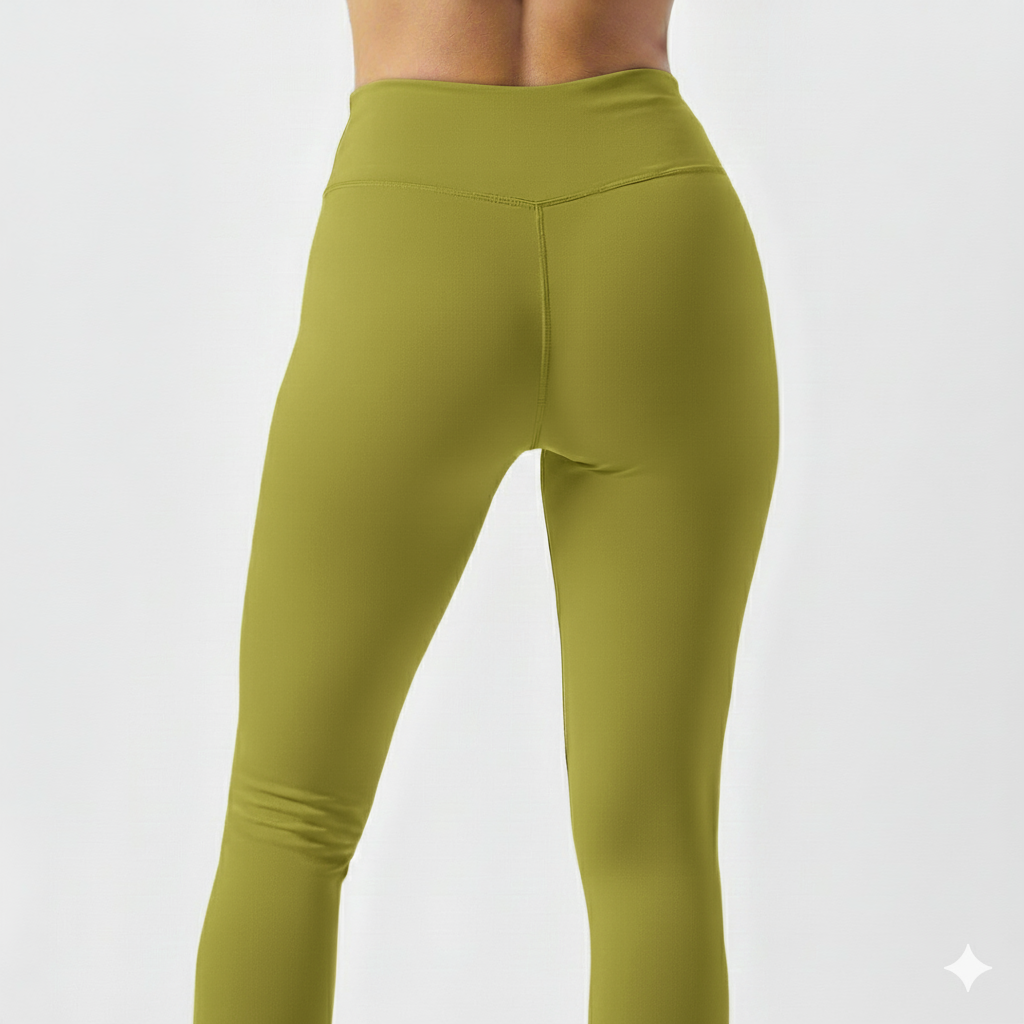 Chartreuse High Waist Soft Leggings
