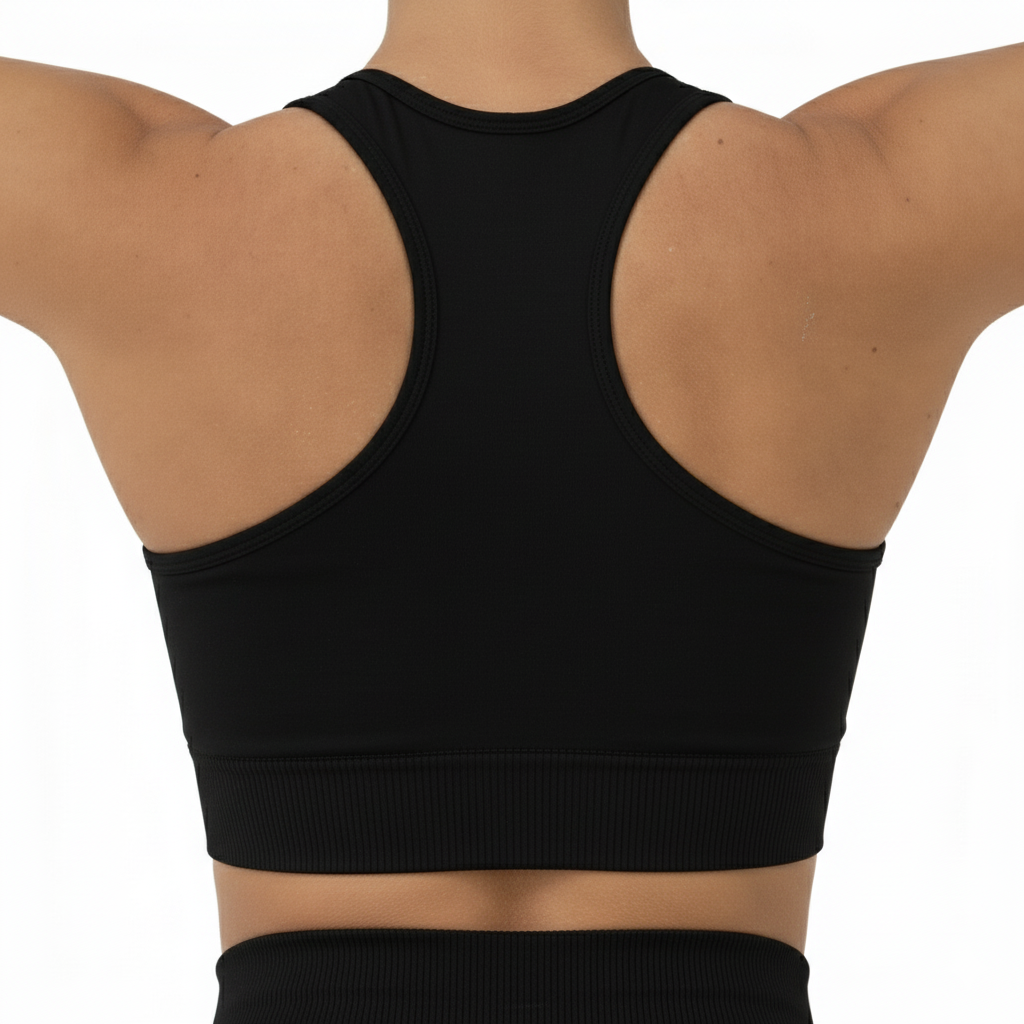 Black Sports Bra