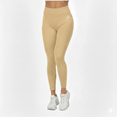 Apricot High Waist Ribbed Leggings