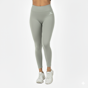 Grey High Waist Soft Leggings