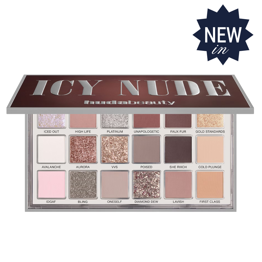 HUDA Beauty Icy Nude Eyeshadow Palette 16g