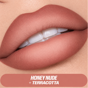 Huda Beauty Liquid Matte Mousse in 'Warm Brown' 