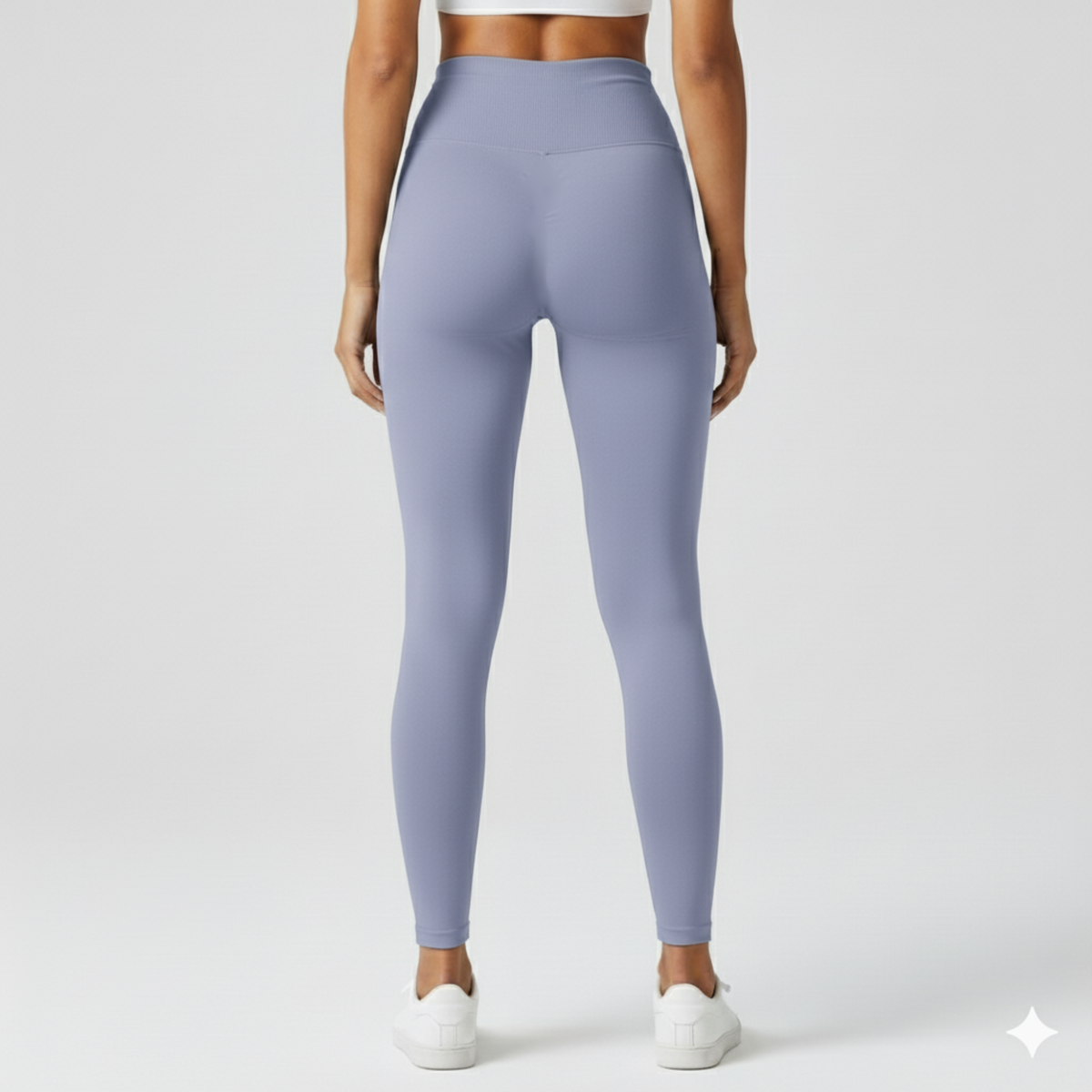Purple High Waist Leggings