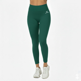 Green High Waist Leggings