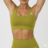 Chartreuse Sports Bra