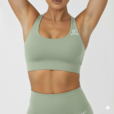 Grey Sports Bra