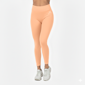 Coral High Waist Soft Leggings