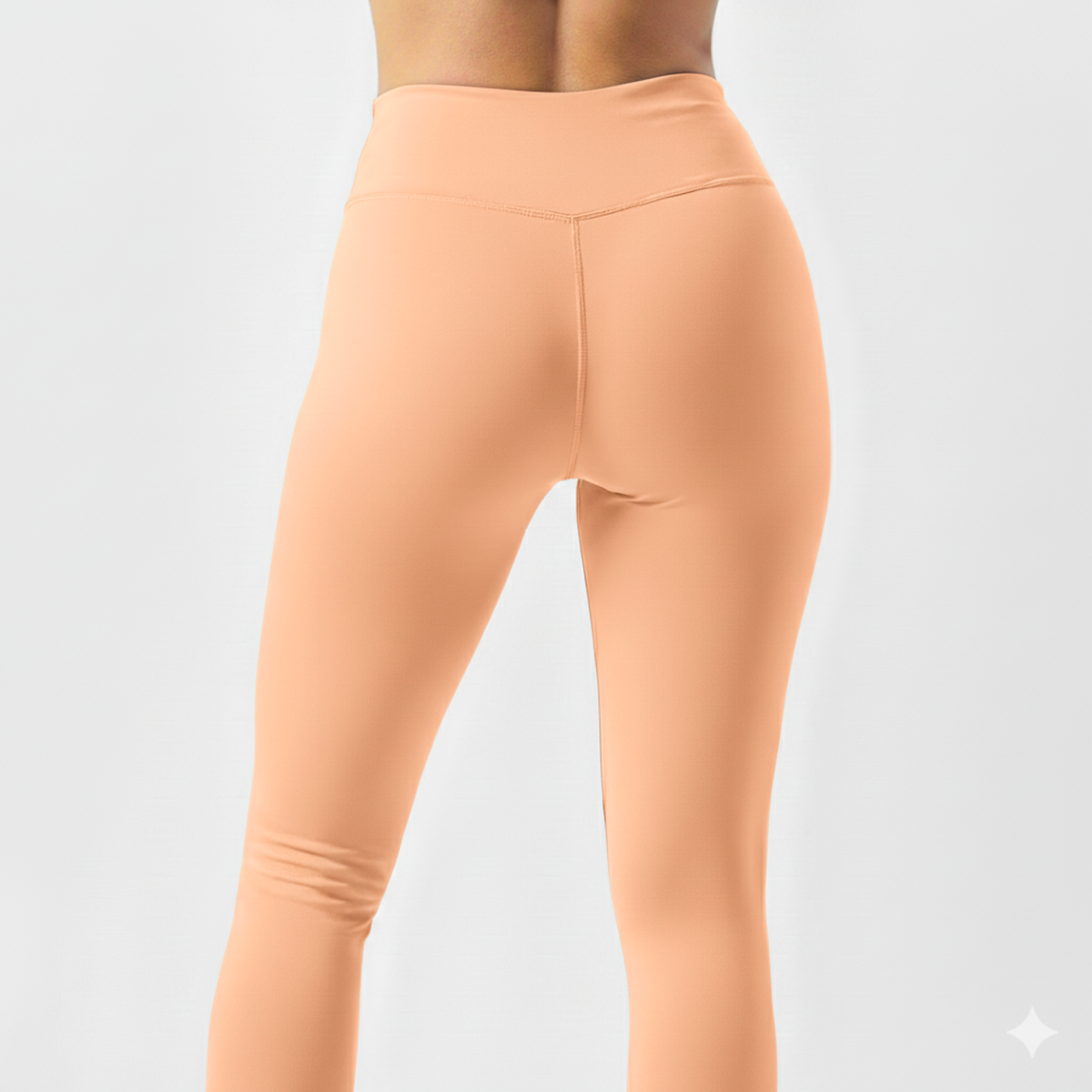 Coral High Waist Soft Leggings