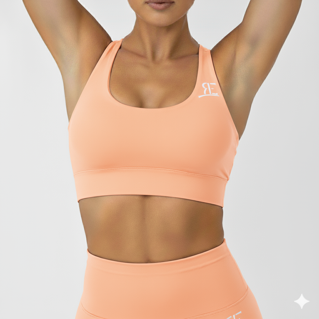 Coral Sports Bra