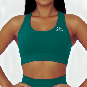 Green Sports Bra