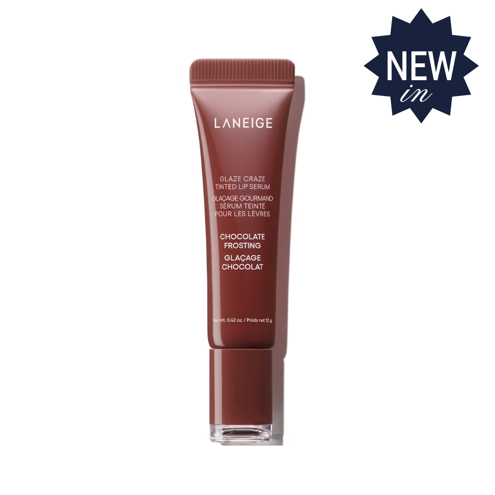 LANEIGE Glaze Craze Tinted Lip Serum 12g chocolate frosting
