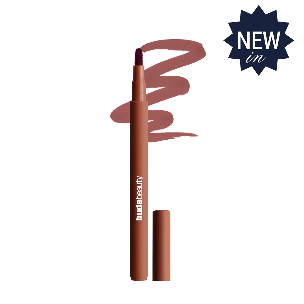 HUDA Beauty Lip Contour Stain, Warm Brown